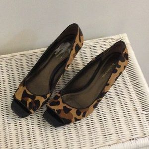 Animal print shoes
